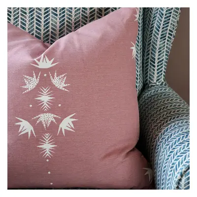 Nordic Trail Cushion Blush
