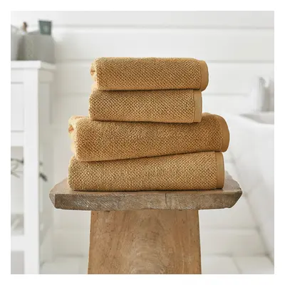 Romeo Luxury Textured Quik Dri 100% Cotton Bath Towel Sand