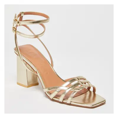 Gold Sunset Heels