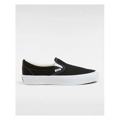 VANS Premium Slip-on Shoes (black/white) Unisex Black, Size