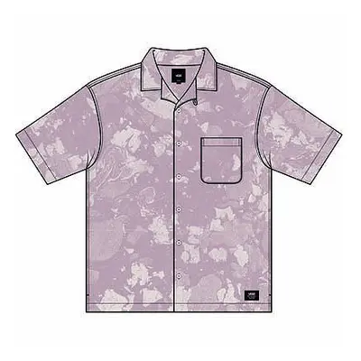 VANS Vans Camp Loose Collar Woven Shirt (lavender Mist/m) Men Lilac, Size