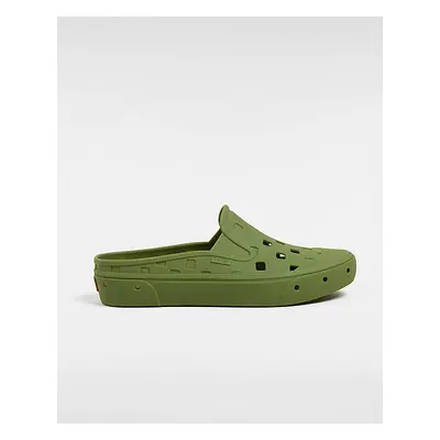 VANS Mte Slip-on Mule Trk Shoes (green Olive) Unisex Green, Size