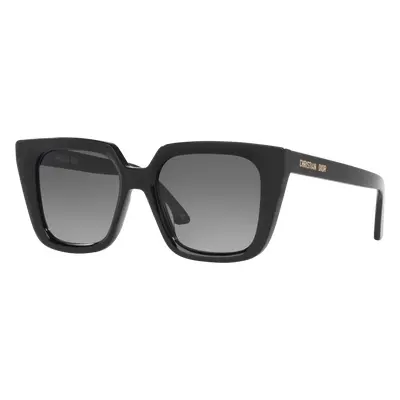 DIOR Woman Sunglass DiorMidnight S1 - Frame color: Black Shiny, Lens color: Smoke