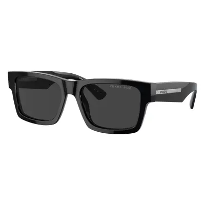Prada Man Sunglass PR 25ZS - Frame color: Black, Lens color: Polarized Black