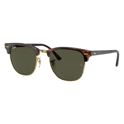 Ray-Ban Unisex Sunglass RB3016 Clubmaster Classic - Frame color: Tortoise On Gold, Lens color: G