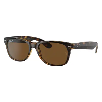 Ray-Ban Unisex Sunglass RB2132 New Wayfarer Classic - Frame color: Tortoise, Lens color: B-15 Br