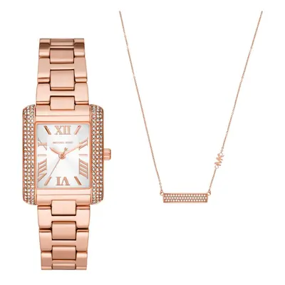 Michael Kors MK1074SET Women's Emery Giftset | Rose Gold Watch