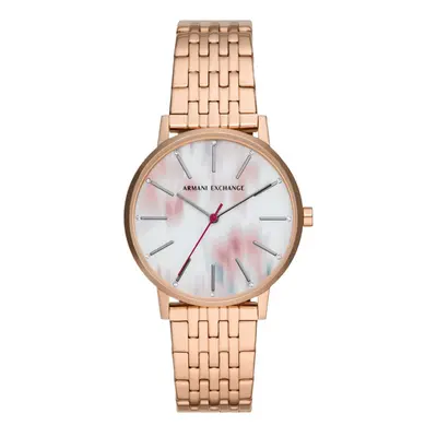 Armani Exchange AX5589 Women's | Pink and White Dial | Rose Watch