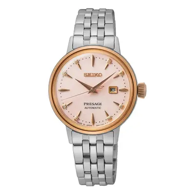 Seiko SRE012J1 Presage Cocktail Time 'Pink Lady' Diamond Watch