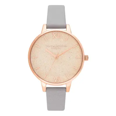 Olivia Burton OB16GD45 | Women's | Glitter Dial | Rose Gold Watch