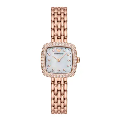 Emporio Armani AR11496 Women's | Mother-of-Pearl Dial | Rose Watch