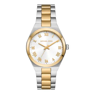 Michael Kors MK7464 Women's Lennox (37mm) White Dial / Two- Watch