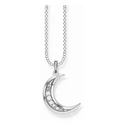 Thomas Sabo KE1826-643-14-L45V Royalty Moon Pendant Necklace Jewellery