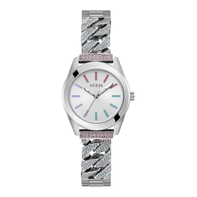 Guess GW0546L4 Women's Serena (32mm) Silver Dial / Rainbow Watch