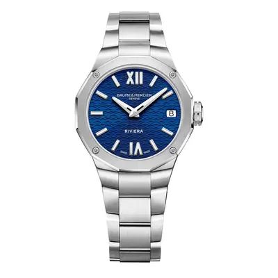 Baume & Mercier M0A10727 Women's Riviera Quartz (33mm) Blue Watch