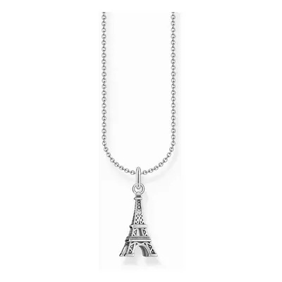 Thomas Sabo KE2236-643-14-L45V Eiffel Tower Pendant Sterling Jewellery