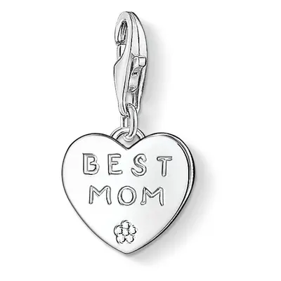 Thomas Sabo 0821-001-12 Best Mom Charm Sterling Silver Jewellery