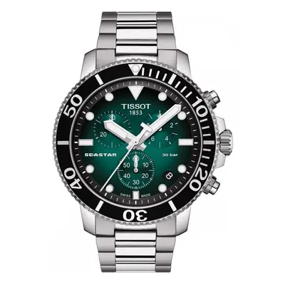 Tissot T1204171109101 Seastar | Chronograph | Green Watch