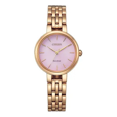 Citizen EM0993-82X Women's Dress Eco-Drive (28mm) Pink Dial Watch