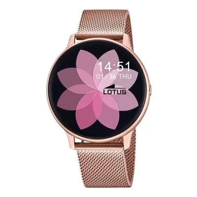 Lotus L50015/A EX DISPLAY SmarTime Rose Gold Steel Mesh Watch