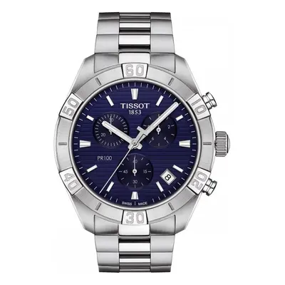 Tissot T1016171104100 PR100 Sport | Chronograph | Blue Dial Watch