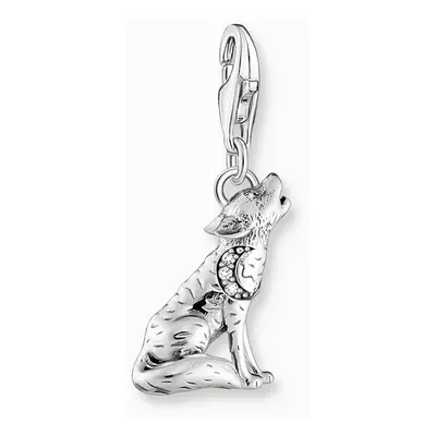 Thomas Sabo 2054-643-21 Howling Wolf Charm - Sterling Jewellery