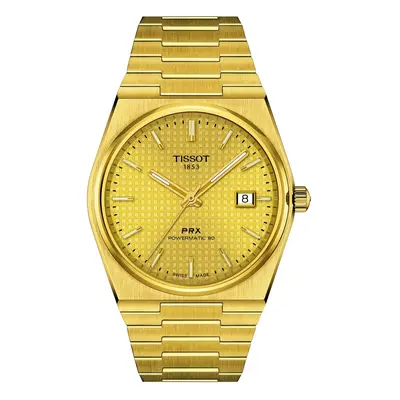 Tissot T1374073302100 PRX Powermatic (40mm) Gold Dial / Watch