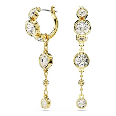 Swarovski Imber Drop Earrings Round Cut White Jewellery