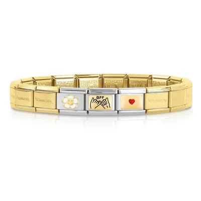 Nomination BFF-NOM Composable BEST FRIENDS Gold Bracelet (3 Jewellery