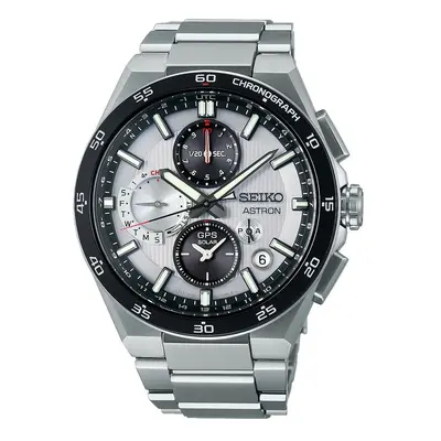 Seiko SSH153J1 Astron âSilvery Nightâ 5X GPS Solar Watch