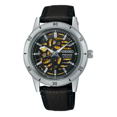 Seiko SSA461J1 Presage Style 60s 'Elegant Yet Rugged' Biker Watch