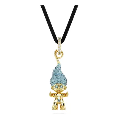 Swarovski Good Luck Trolls Pendant Necklace Blue Jewellery