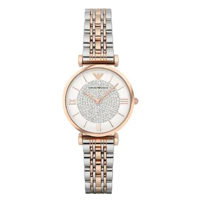 Emporio Armani AR1926 Women's | Crystal Dial | Two Tone Watch