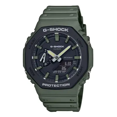 Casio GA-2110SU-3AER G-Shock | Carbon Core | Green Rubber Watch