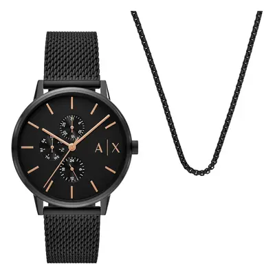 Armani Exchange AX7162SET & Chain Gift Set (42mm) Watch