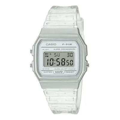 Casio F-91WS-7EF ex display F-91 Digital Dial / Transparent Watch