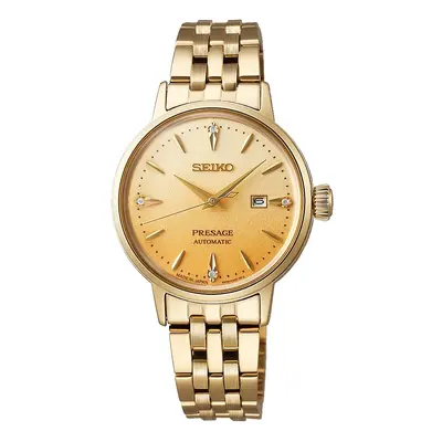 Seiko SRE018J1 Presage âEggnogâ Diamond-set 30mm Watch