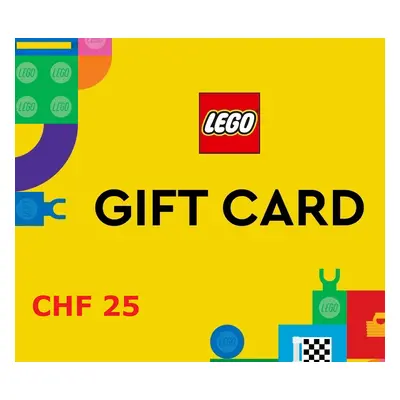 Lego 25 CHF Gift Card CH