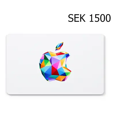 Apple 1500 SEK Gift Card SE