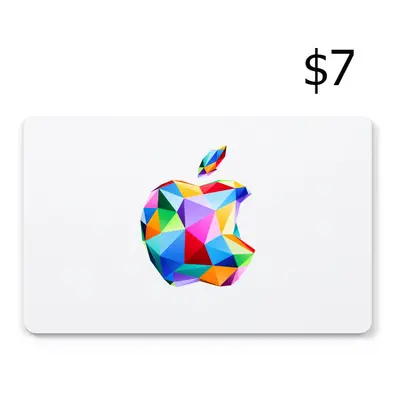 Apple $7 Gift Card US