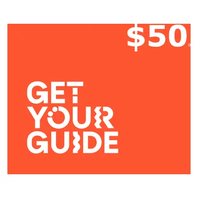 GetYourGuide $50 Gift Card US