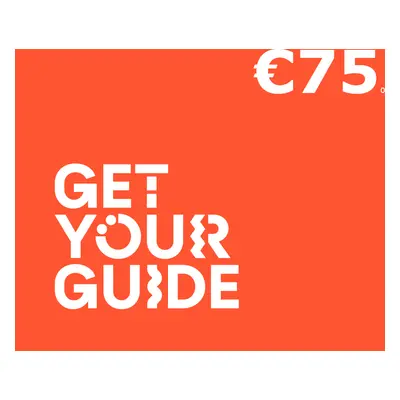 GetYourGuide €75 Gift Card