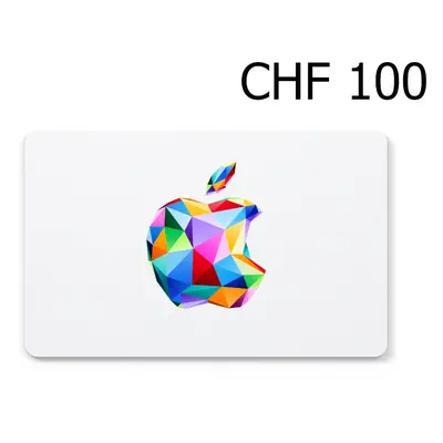 Apple 100 CHF Gift Card CH