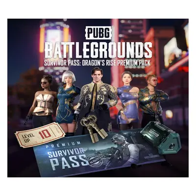 PUBG - Survivor Pass: Dragon's Rise Premium Pack DLC AR XBOX One / Xbox Series X|S CD Key