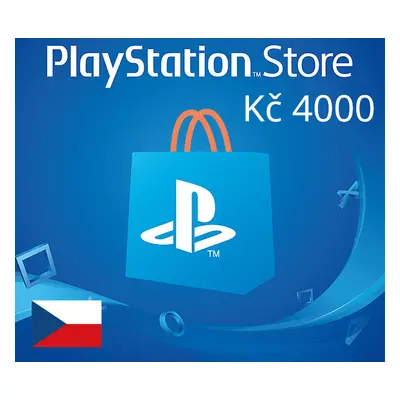 PlayStation Network Card 4000 Kč CZ