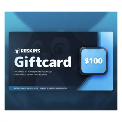 RoSkins $100 Gift Card