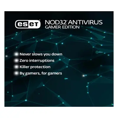 ESET NOD32 Antivirus Gamer Edition 2024 Key (1 Year / 1 PC)