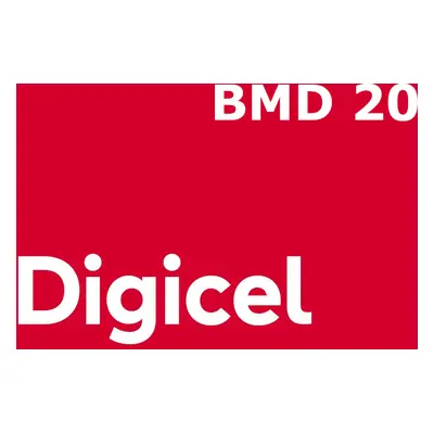 Digicel 20 BMD Mobile Top-up BM