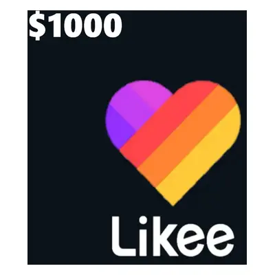 Likee $1000 Gift Card