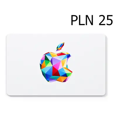 Apple 25 PLN Gift Card PL